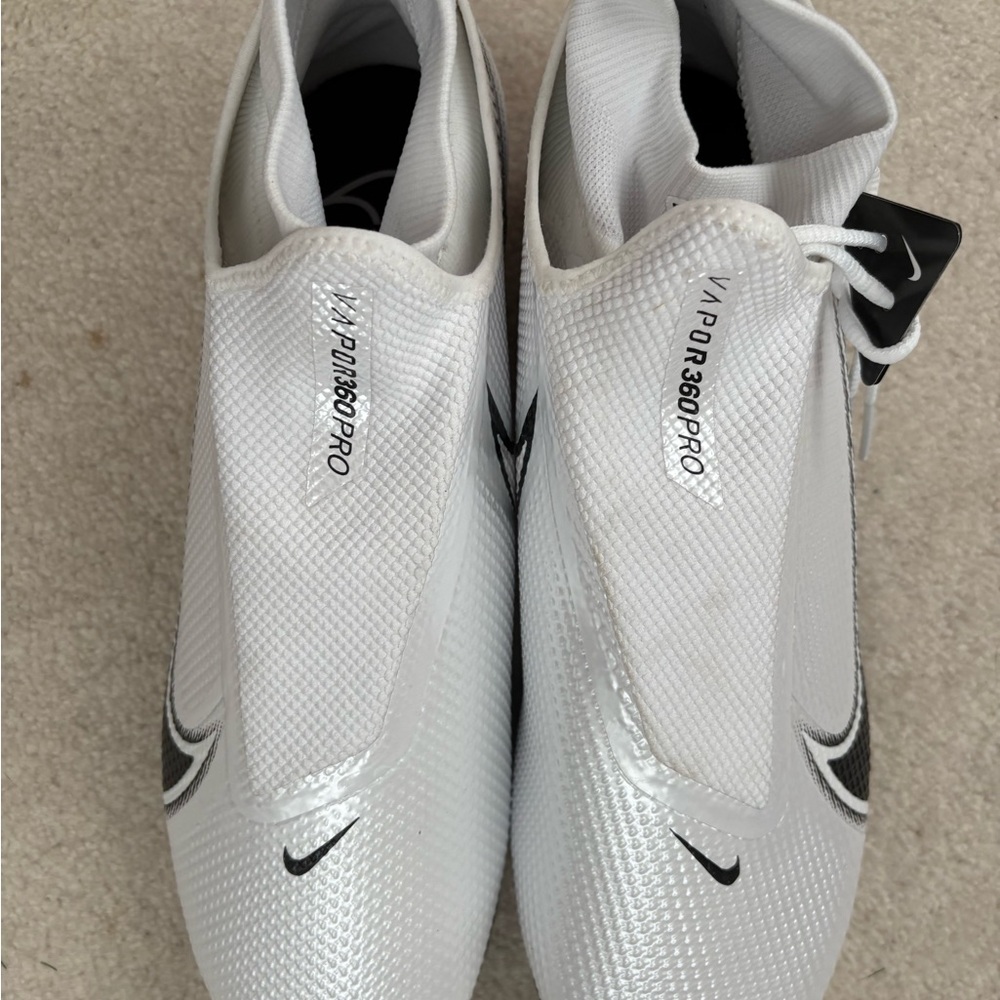 New Nike White Football Cleats